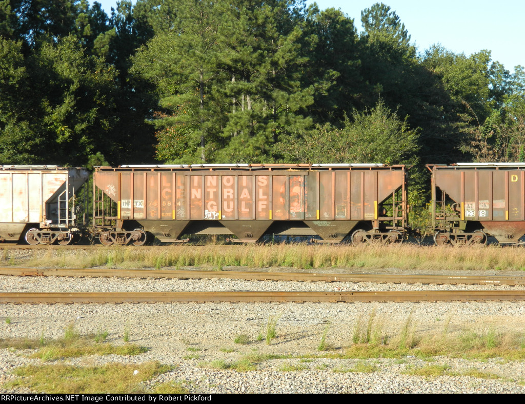 INTX 78594 "ILLINOIS CENTRAL GULF" (COVERED HOPPER)